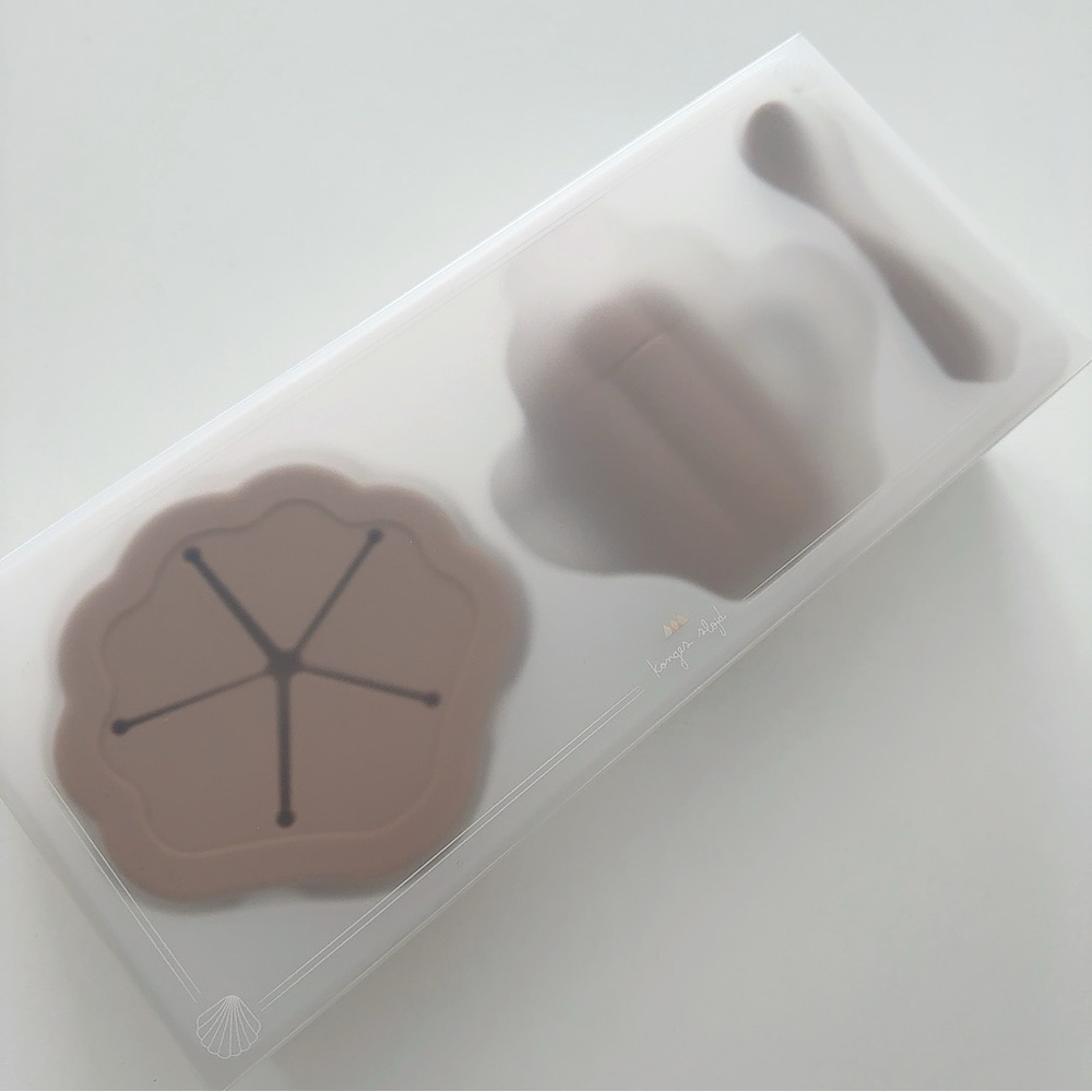NEW Konges slojd silicone clam kitchen set - Blush - Picture 5 of 5